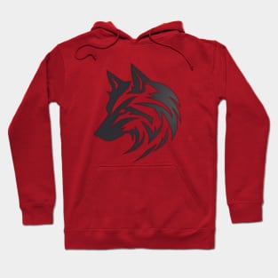 Frost Moon Wolf Shadow Hoodie